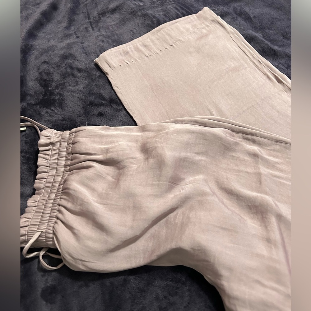 Silk pants